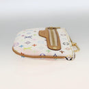 LOUIS VUITTON Monogram Multicolor Pochette MM Buideltje Wit M60028 LV Auth ki6606A-4