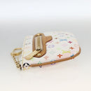 LOUIS VUITTON Monogram Multicolor Pochette MM Buideltje Wit M60028 LV Auth ki6606A-5