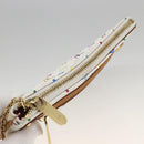 LOUIS VUITTON Monogram Multicolor Pochette MM Buideltje Wit M60028 LV Auth ki6606A-6