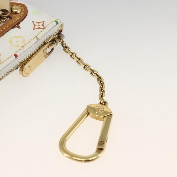 LOUIS VUITTON Monogram Multicolor Pochette MM Buideltje Wit M60028 LV Auth ki6606A