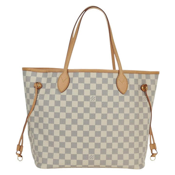 LOUIS VUITTON Damier Azur Neverfull MM Tote Bag N41605 LV Auth ki6609SAV - 0