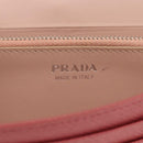 PRADA Long Wallet Safiano leather Pink Silver Auth ki6614-24