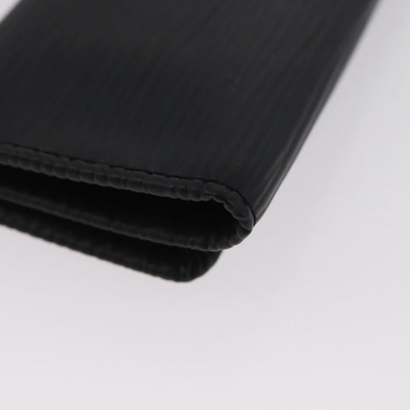 LOUIS VUITTON Epi Multicles 4 Schlüsselmäppchen Schwarz M63822 LV Auth ki6617