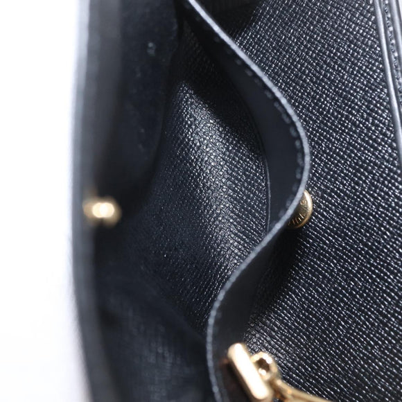 LOUIS VUITTON Epi Multicles 4 Schlüsselmäppchen Schwarz M63822 LV Auth ki6617
