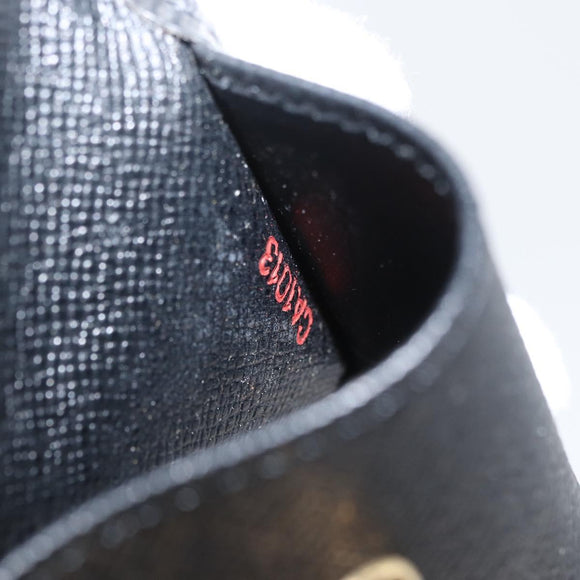 LOUIS VUITTON Epi Multicles 4 Schlüsselmäppchen Schwarz M63822 LV Auth ki6617