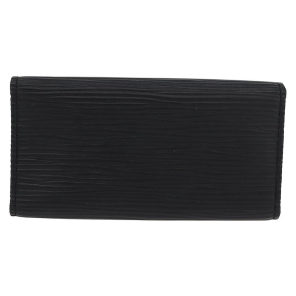 LOUIS VUITTON Epi Multicles 4 Key Case Black M63822 LV Auth ki6617