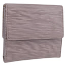 LOUIS VUITTON Epi Porte Monnaie Bier Cartes Crdit Lilac M6348B LV Auth ki6618V-1