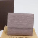 LOUIS VUITTON Epi Porte Monnaie Bier Cartes Crdit Lilac M6348B LV Auth ki6618V-12