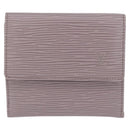 LOUIS VUITTON Epi Porte Monnaie Bier Cartes Crdit Lilac M6348B LV Auth ki6618V-13