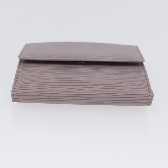 LOUIS VUITTON Epi Porte Monnaie Bier Cartes Crdit Lilac M6348B LV Auth ki6618V