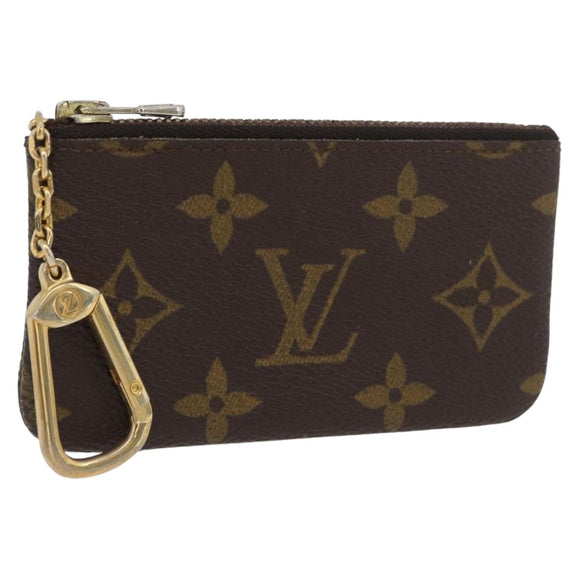 LOUIS VUITTON Monogram Pochette Cles Coin Purse M62650 LV Auth ki6619