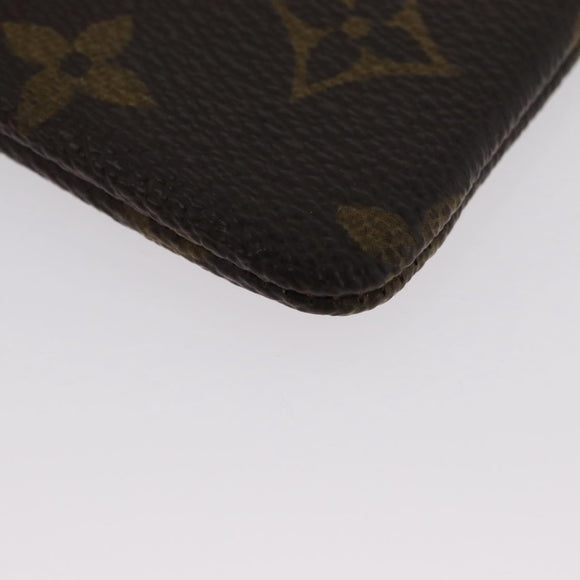 LOUIS VUITTON Monogram Pochette Cles Coin Purse M62650 LV Auth ki6619