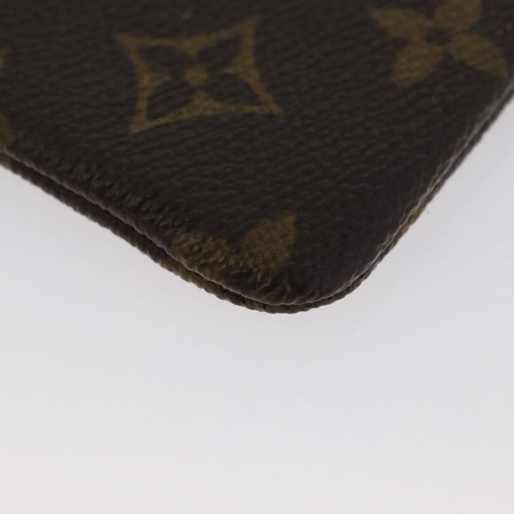 LOUIS VUITTON Monogram Pochette Cles Coin Purse M62650 LV Auth ki6619