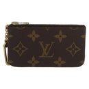 LOUIS VUITTON Monogram Pochette Cles Coin Purse M62650 LV Auth ki6619-13