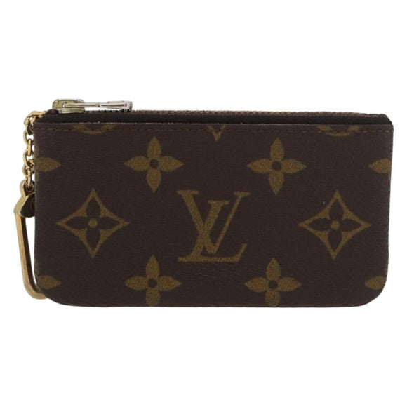LOUIS VUITTON Monogram Pochette Cles Coin Purse M62650 LV Auth ki6619