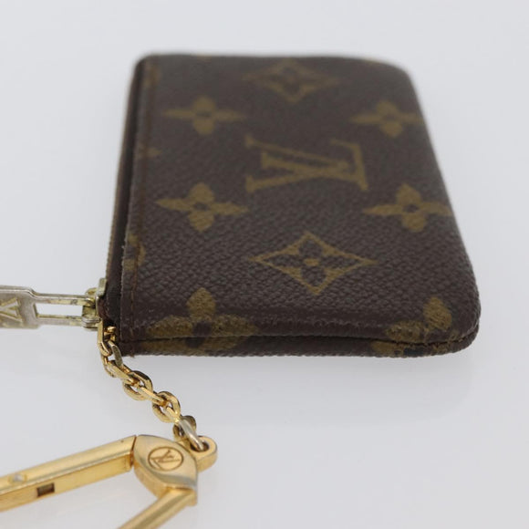 LOUIS VUITTON Monogram Pochette Cles Coin Purse M62650 LV Auth ki6619