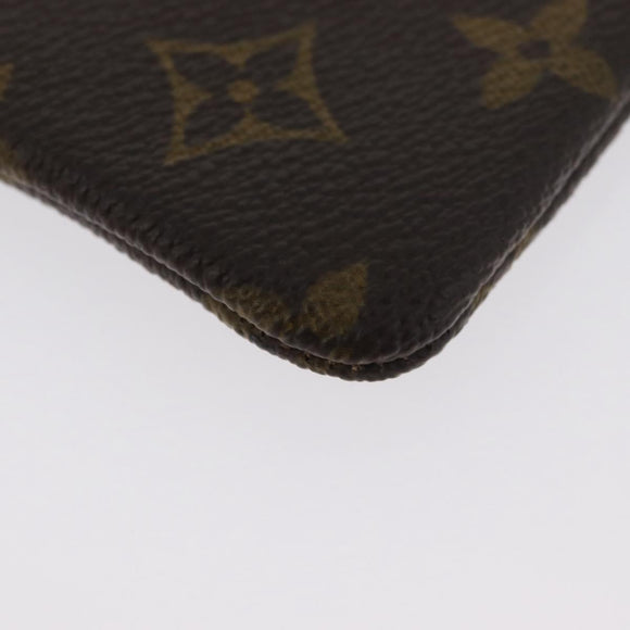 LOUIS VUITTON Monogram Pochette Cles Coin Purse M62650 LV Auth ki6619