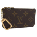 LOUIS VUITTON Monogram Pochette Cles Coin Purse M62650 LV Auth ki6620-1
