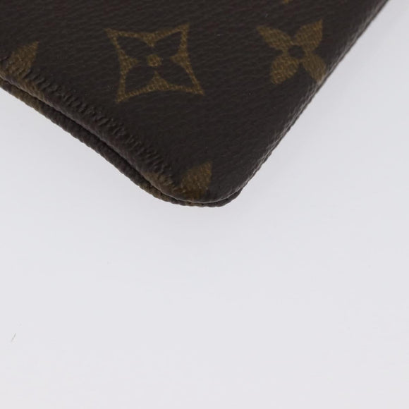 LOUIS VUITTON Monogram Pochette Cles Coin Purse M62650 LV Auth ki6620