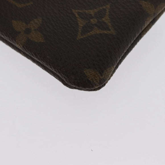 LOUIS VUITTON Monogram Pochette Cles Coin Purse M62650 LV Auth ki6620