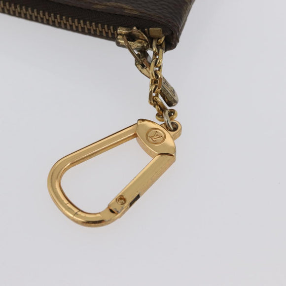 LOUIS VUITTON Monogram Pochette Cles Coin Purse M62650 LV Auth ki6620
