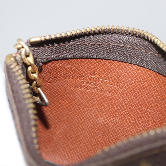 LOUIS VUITTON Monogram Pochette Cles Coin Purse M62650 LV Auth ki6620