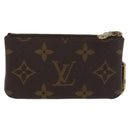 LOUIS VUITTON Monogram Pochette Cles Coin Purse M62650 LV Auth ki6620-3