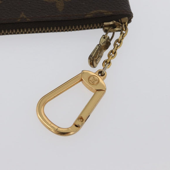 LOUIS VUITTON Monogram Pochette Cles Coin Purse M62650 LV Auth ki6620