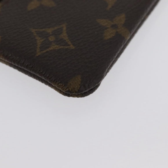 LOUIS VUITTON Monogram Pochette Cles Coin Purse M62650 LV Auth ki6620