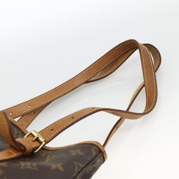 LOUIS VUITTON Monogram Bucket GM Shoulder Bag M42236 LV Auth ki6621