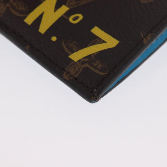 LOUIS VUITTON Virgil Abloh No. 7 Coin Card Holder Card Case M81256 Auth ki6622V
