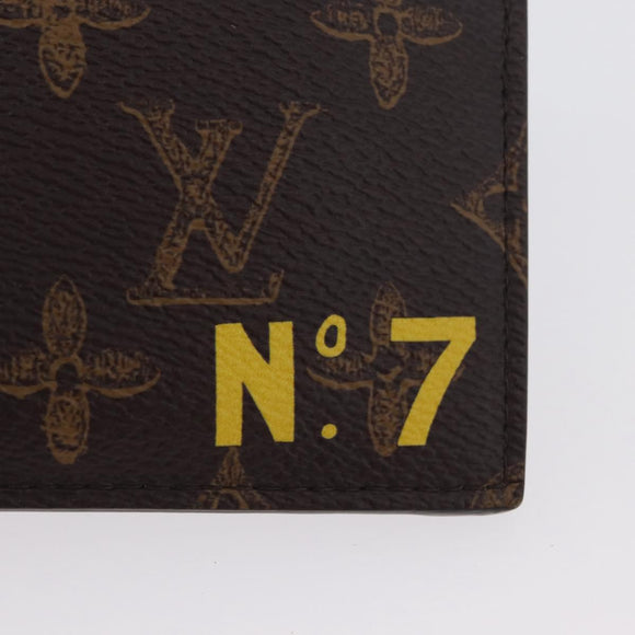 LOUIS VUITTON Virgil Abloh No. 7 Coin Card Holder Card Case M81256 Auth ki6622V