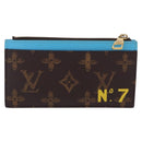 LOUIS VUITTON Virgil Abloh No. 7 Coin Card Holder Card Case M81256 Auth ki6622V-2