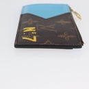 LOUIS VUITTON Virgil Abloh No. 7 Coin Card Holder Card Case M81256 Auth ki6622V-3