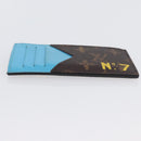 LOUIS VUITTON Virgil Abloh No. 7 Coin Card Holder Card Case M81256 Auth ki6622V-6