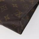 LOUIS VUITTON Monogram Poche Toilette 19 Pouch M47544 LV Auth ki6623-16