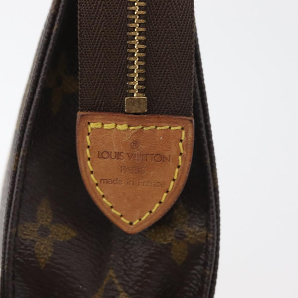 LOUIS VUITTON Monogram Poche Toilette 19 Pouch M47544 LV Auth ki6623