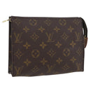 LOUIS VUITTON Monogram Poche Toilette 19 Pouch M47544 LV Auth ki6623-1
