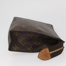 LOUIS VUITTON Monogram Poche Toilette 19 Pouch M47544 LV Auth ki6623-3