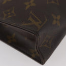 LOUIS VUITTON Monogram Poche Toilette 19 Pouch M47544 LV Auth ki6623-7