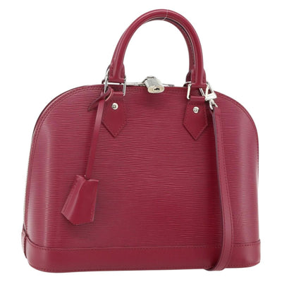 LOUIS VUITTON Epi Alma PM Hand Bag Fuchsia M40490 LV Auth ki6630SM