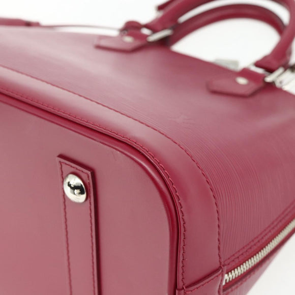 LOUIS VUITTON Epi Alma PM Hand Bag Fuchsia M40490 LV Auth ki6630SM