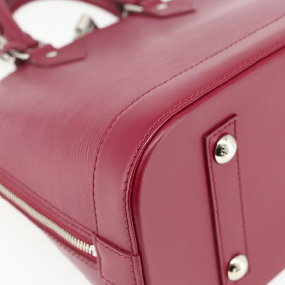 LOUIS VUITTON Epi Alma PM Hand Bag Fuchsia M40490 LV Auth ki6630SM