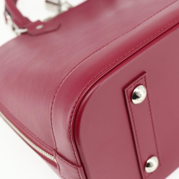 LOUIS VUITTON Epi Alma PM Hand Bag Fuchsia M40490 LV Auth ki6630SM