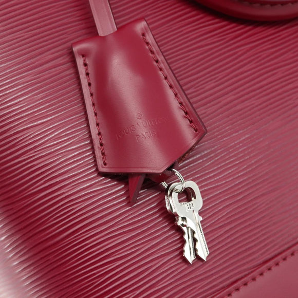 LOUIS VUITTON Epi Alma PM Hand Bag Fuchsia M40490 LV Auth ki6630SM