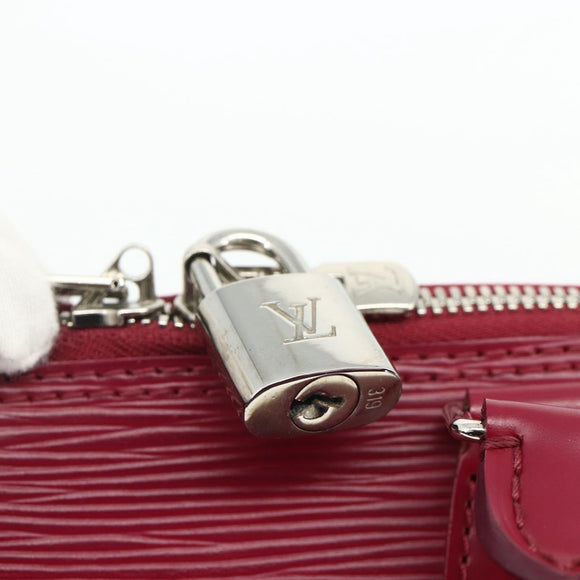 LOUIS VUITTON Epi Alma PM Hand Bag Fuchsia M40490 LV Auth ki6630SM