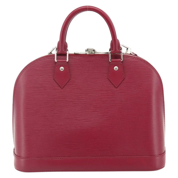LOUIS VUITTON Epi Alma PM Hand Bag Fuchsia M40490 LV Auth ki6630SM