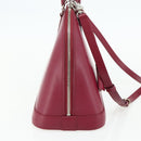 LOUIS VUITTON Epi Alma PM Hand Bag Fuchsia M40490 LV Auth ki6630SM-4