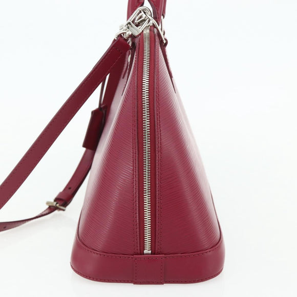LOUIS VUITTON Epi Alma PM Hand Bag Fuchsia M40490 LV Auth ki6630SM
