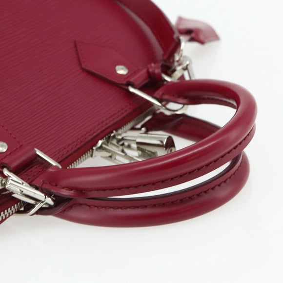 LOUIS VUITTON Epi Alma PM Hand Bag Fuchsia M40490 LV Auth ki6630SM